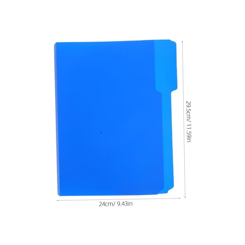 Dossiers de Rangement Plastique Organisateurs de Documents Bureau Maison - 2