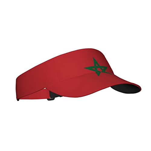 Image of Cute Funny Flag Hat Women Men Adjustable Flag Sport Sun Visor Hat Summer Fashion Sun Cap Beach Flag Hat