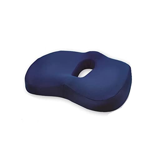 Coussin de chaise rond XMING bleu pour tatami et sol de chambre cocooning