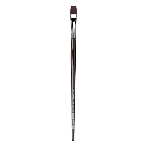 Da Vinci 7185 Series Acrylic Brush, 16, Synthetic Fiber, Dark Brown, 33 x 1.6 x 30 cm