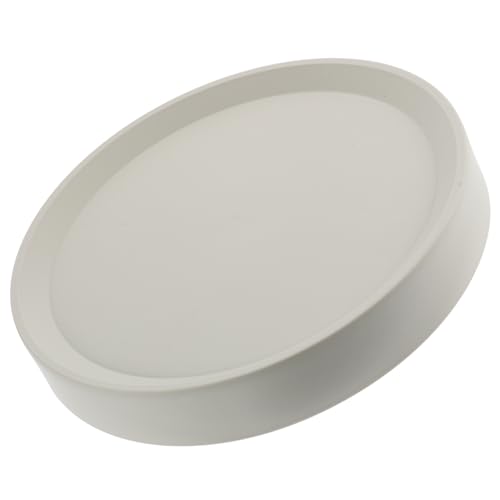 Happyyami 加厚転キャスター付きプラントスタンド 重量対応鉢植え用ローラーベース 屋内外兼用移動便利な花台トレイ グレー