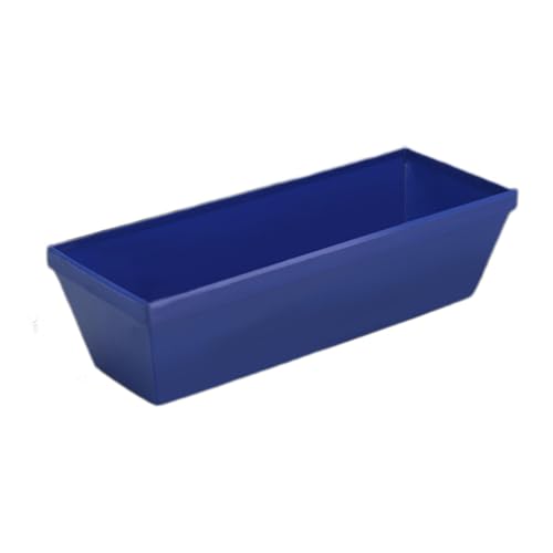 Mud Pan Tray Bucket with Scraping Strips (10 Inch)