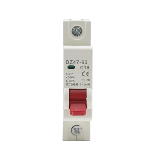Protector de sobrecarga DZ47 1P para solucionar apagones por sobrecorriente 2