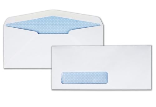 Enveloppes sécurité fenêtres Qualité Park 90130 blanc format 10 pour courrier entreprise