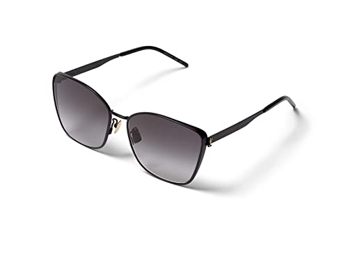 SAINT LAURENT SL M98 Semimatte Black/Grey One Size