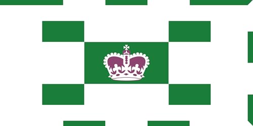 Drapeau large Charlottetown grand format horizontal | Drapeau paysage 1.35m²