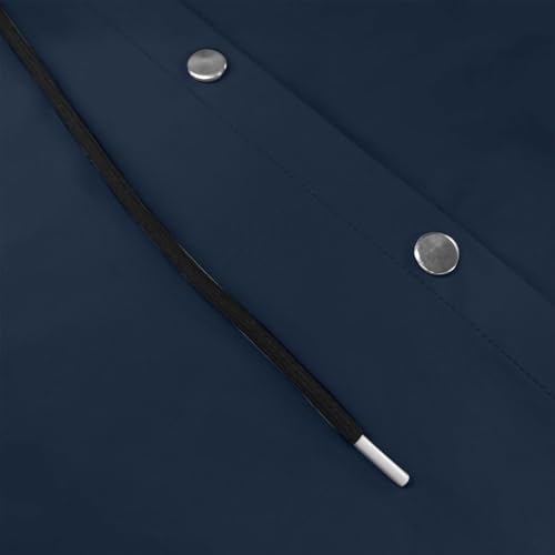 Uillui Rain Coats for Women Waterproof with Hood Long Raincoat Packable Lightweigtht Rain Jacket Travel Casual Windbreaker3