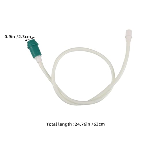 2Pcs tubos conectores de ventosas de goma blanca larga para áreas difíciles de alcanzar, accesorios para dispositivo de ventosas miniatura 2