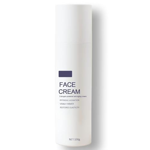 Crema Facial M4 Estriol, Crema Antiedad con Estrógenos, Equilibra las Hormonas, Hidratación Intensiva, Restaura la Elasticidad y Favorece la Producción de Colágeno, para Piel Madura