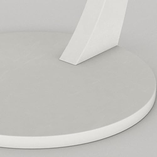Image of Stylish Coffee Tables Made of Wood with a Stunning Walnut Appearance, Little Side Tables in The Shape of a C, and Round Tables-White