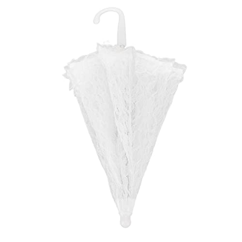 Spitzen Parasol Braut - Eleganter Schirm Für Hochzeit & 1920er Party