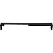 Top Knobs TK258 Modern Metro 9 Inch Center to Center Handle Cabinet Pull, Flat Black