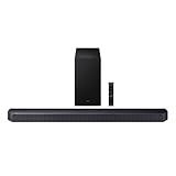 SAMSUNG Soundbar HW-Q600F/ZF - Dolby Atmos/DTS:X, Q-Symphony Gen II, 3.1.2 Kanäle, intelligenter Sound und Pro-Gaming-Modus [Länderversion Französisch]