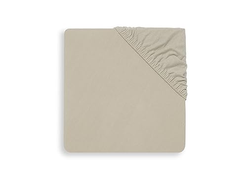 Jollein 511-507-00093 Hoeslaken Ledikant Jersey 60x120cm - Nougat,beige