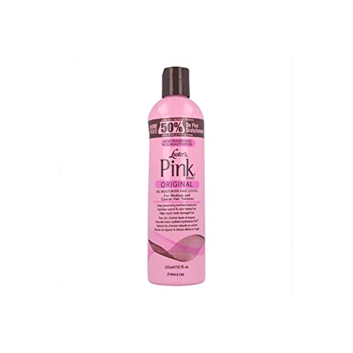 PINK - Oil Moist Hair Lotion, (1 X 355 ML)