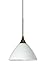 Besa 1XC-174307-LED-BR Traditional One Light Pendant from Domi Collection in Bronze/Dark Finish,