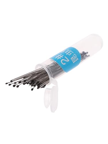 JDIEOQA 40 mm Insekt Pins für Entomologie - 200 Stück Edelstahl Insektennadeln Entomologie-Stifte Probenstifte für die Dissektion von Labors und Schmetterlingssammlungen