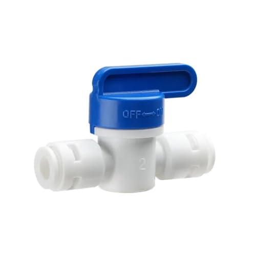 Robinet d'arrêt Quick-Fitting 1/4 pour purificateur d'eau cuisine - 7