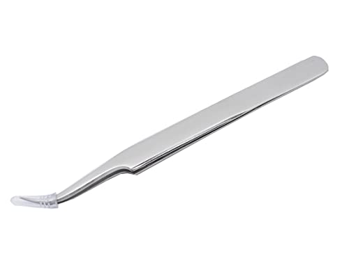 Profi Zeckenpinzette Zeckenentferner Edelstahl original Pinzecke Zeckenhaken Zeckenzange mit Hülle und Kappe