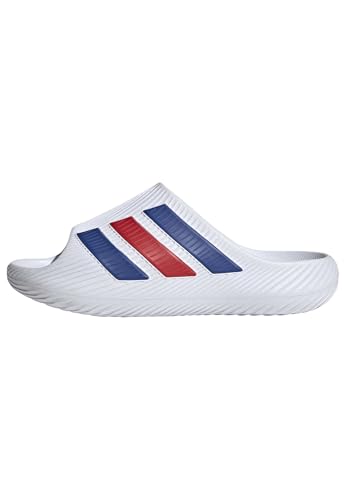 adidas Men's Purechill, White/Team Royal Blue/Better Scarlet, 8 - image 1