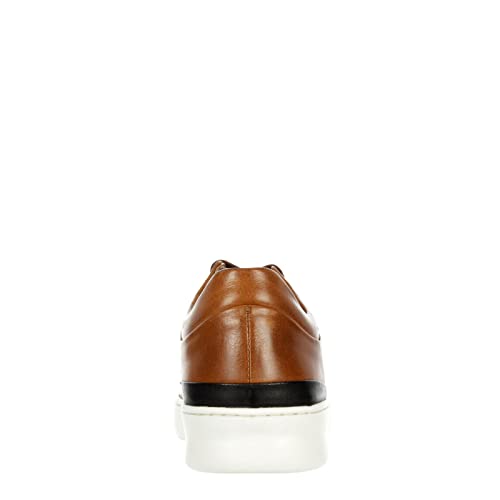 Franco Fortini Devon - Men's Leather Lace-Up Casual Dress Sneakers4
