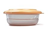 La tapa se cierra firmemente Tupperware Cuenco de pizarra de 275 ml sin borde clásico Royal