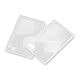 Carson Wallet Twin Pack Mag kreditkartengroße 2,5x Lupe mit 6x Spotlinse im Zweierpack (WM-01)