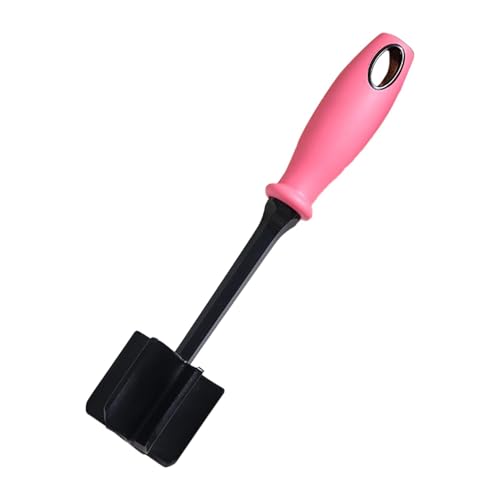 Yianyal Picadora para carne picada, picadora para carne picada – Herramienta para triturar patatas resistente al calor con 6 hojas curvas, espátula de carne chopper mezcla y picar herramienta de