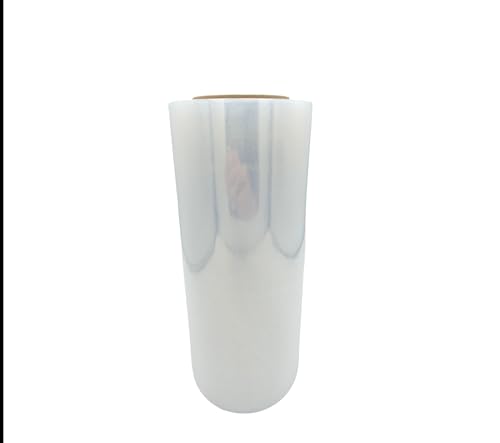 Stretch Wrap Industrial 12 Inch x 1500 Ft - 80 Gauge Thick - Clear, Stretch Film Rolls for Packaging Moving Packing Pallets (1)