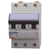 Disjoncteur MT100 B25 triphasé courbe B tableau électrique triphasé 3 pôles 10kA