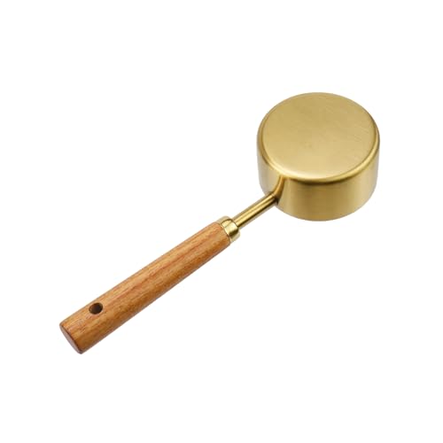 Vaso medidor 1/3 taza acero inoxidable 80 ml con mango miniatura 3