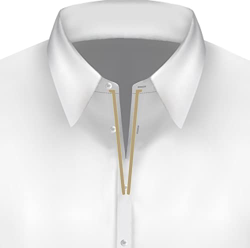 Million Dollar Collar Collar Placket Stays, DIY Insert for Polo/Golf Shirt Placket Stay, for Polo/Golf Shirts