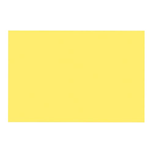 Image of Prang (Formerly SunWorks) Construction Paper, Yellow, 12 inch x 18 inch, 50 Sheets