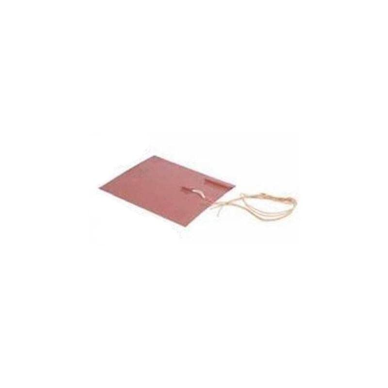Couvre en silicone chauffant 430x430 régulé à 120 degrés pour cuve