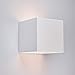 Produktbild Innenleuchte Wandleuchte Wandlampe aus Gips LORA (Quadratisch, Weiss) Inkl. 1 x LORA Eckig Wandbeleuchtung Leuchte Up-Down, Fassung G9  Ohne Leuchtmittel