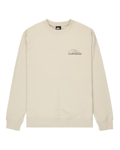 Sweater Quiksilver Basic Graphic Crew Homme sweat-shirt en molleton doux col rond - 6