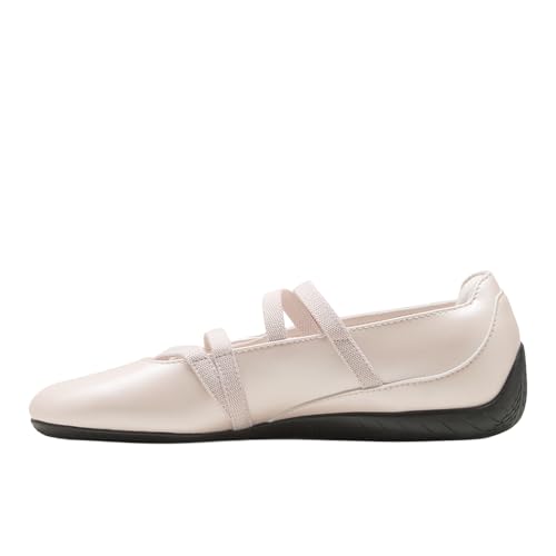 PUMA PUMA Womens Speedcat Metallic Ballet Flats Casual - Pink - Size 9 M