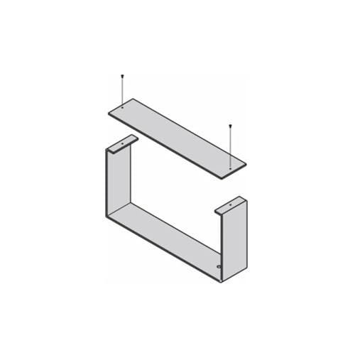 Eaton Electrical - SB5615210OPTG - Eaton B-Line Series Open Frame Racks, Steel, Telco Gray Powder Coat, 2 Width, 10