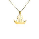 Fabriqué à partir de matériaux de haute qualité et fabriqué avec soin, ce collier est non seulement une décoration, mais aussi un souvenir précieux et une compagnie qui vous accompagne à chaque moment important.