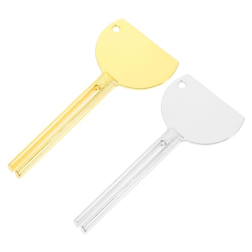 NOLITOY Toothpaste Dispenser Squeezer Cream Squeezer Metal Toothpaste Tube Roller for Efficient Use