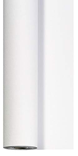 Duni Dunicel Tischdecke weiß 1 18m x 10m 185522 Tischdeckenrolle