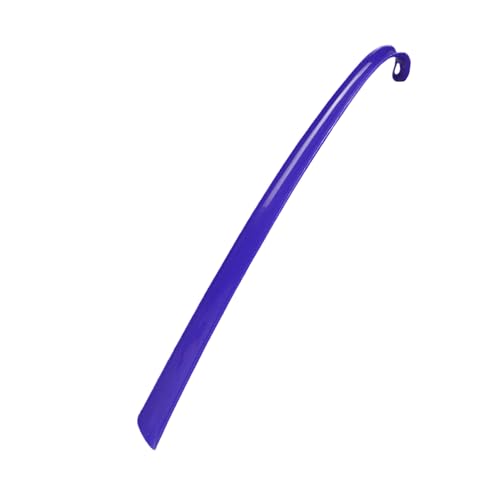 Cuerno para zapatos para personas mayores, para hacer zapatos | ayuda para quitar calcetines | 16,7 pulgadas | Silla elevadora Lazy Wear para hombres, mujeres y niños, azul, Ver descripción