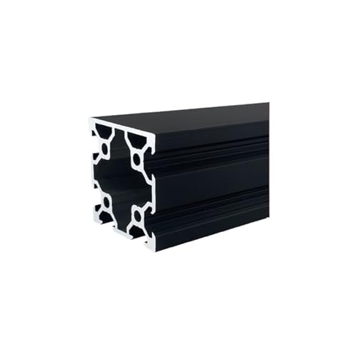 Profilé aluminium noir 4040N1 anti-vibration pour éliminer le jeu des cadres DIY