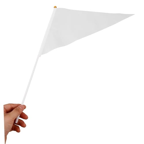 Banderas pequeñas para fiestas y celebraciones con 30 banderas ondeantes de mano 4