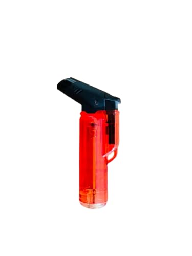 Image of A.K.Trader Small Torch Lighter Jet Flame Refillable Butane Lighter Windproof Lighter with for ciggrettes Candle Camping Suitable for Burning Coal, Welding and Soldering Pocket Lighter (Pack of 1)