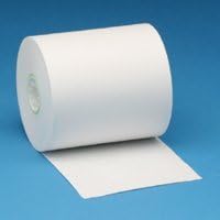 15# POS, Finance or ATM 1-Ply Bond Paper Roll Item 7055 (165' x 3") - 50 Per Case from Morgan Supply Central