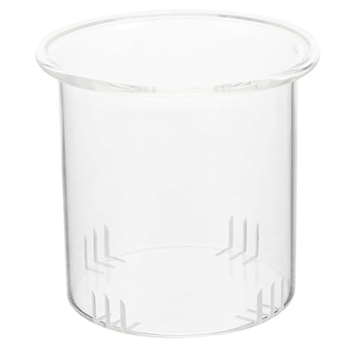 Alipis Glass Tea Filter for Loose Leaf Tea - Detachable Clear Infuser for 34Oz Teapots Brewing at Home