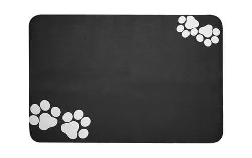 Tappetino Ciotola Cane,40×60 cm Tappetino Ciotole Gatto,Super Assorbente Tappetino Sottociotola per Cani,Tappetino per Ciotole Cane Antiscivolo in Diatomite,Asciugatura Rapida