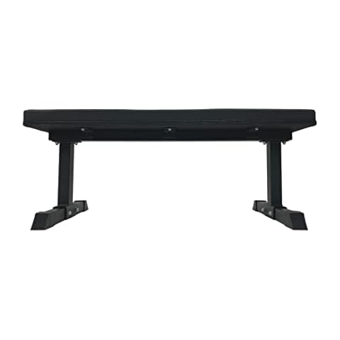Hulkfit Pro Series Flat Bench with 2.5” High Density Foam perfect for Weight Lifting and Functional Training Cover