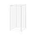 Marketing Holders Display Cube Pedestal Acrylic Clear Column Art Sculpture Lucite Stand 12" w x 12" d x 32" h